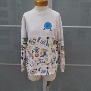 Walt Disney Long Sleeve Spirit Jersey Sweatshirt